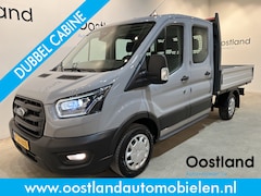 Ford Transit - 2.0 TDCI L2H1 130 PK DC Dubbel Cabine Trend Open Laadbak / Euro 6 / Airco / Cruise Control