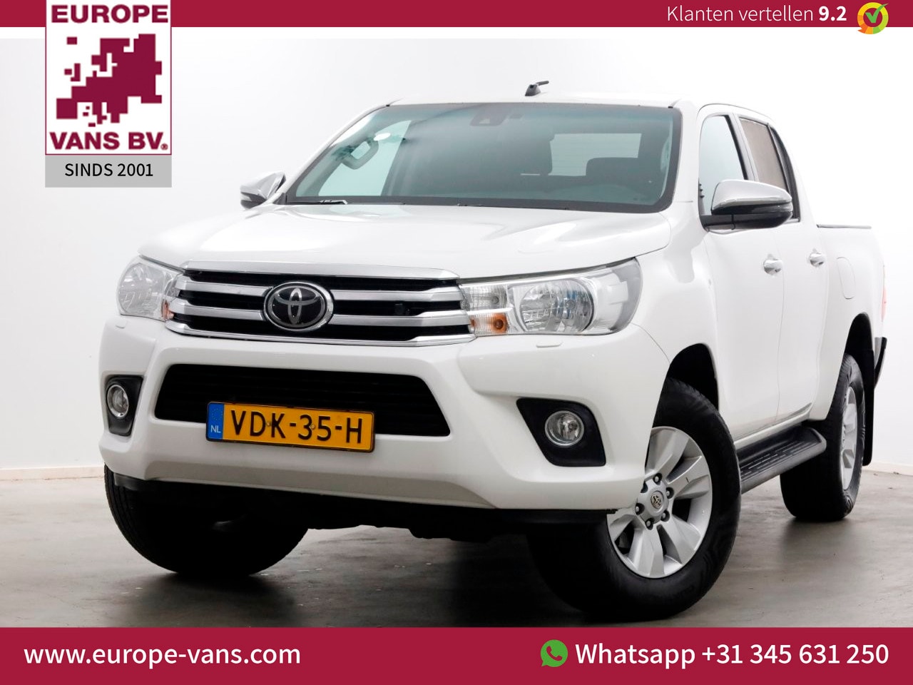 Toyota HiLux - 2.4 D-4D-F 150pk E6 4WD 4x4 Automaat Airco/Camera 11-2019 - AutoWereld.nl
