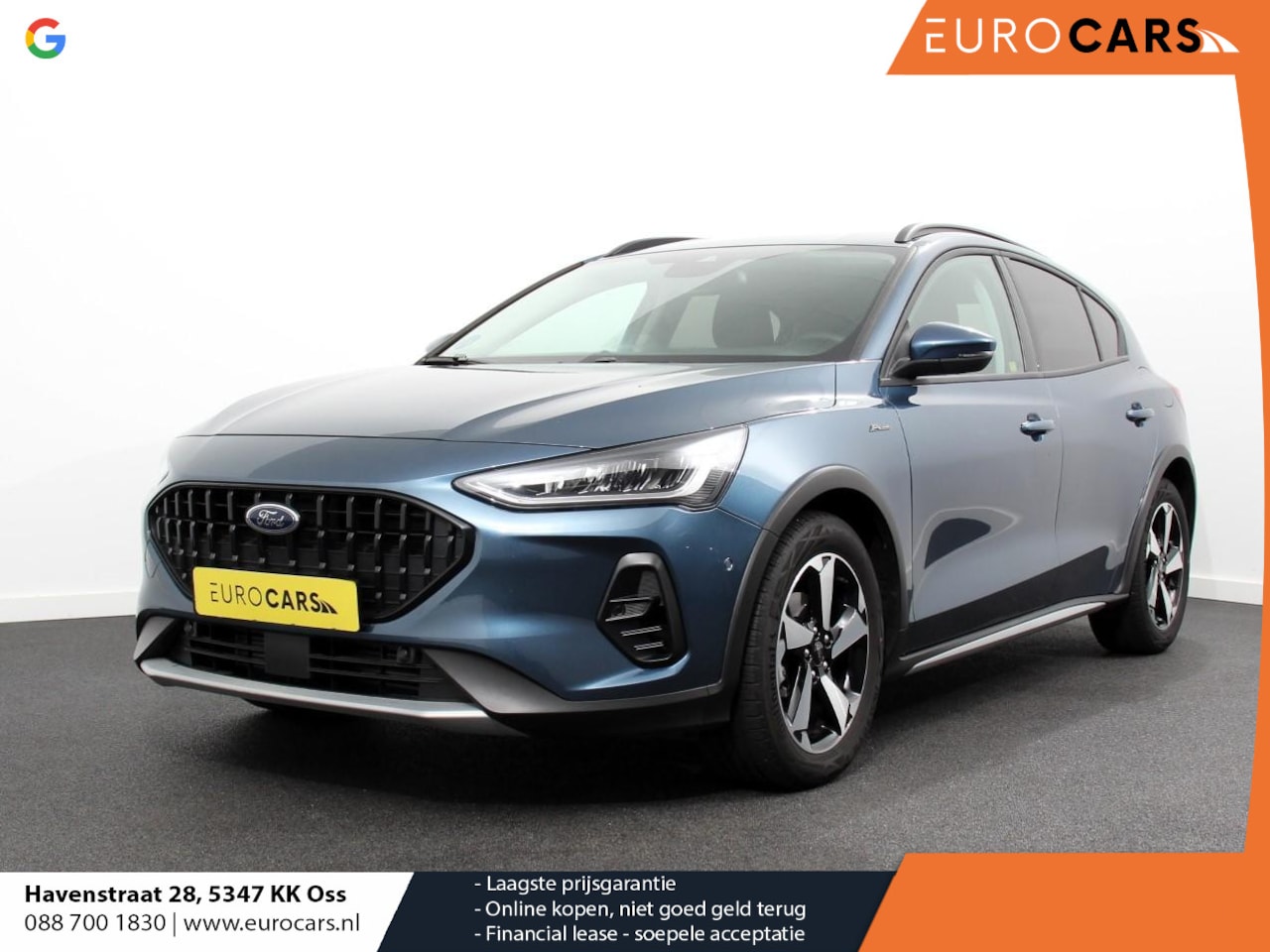 Ford Focus - 155pk Hybrid Automaat Active X Navigatie Climate Control Camera Parkeer sensoren B&O Dab L - AutoWereld.nl