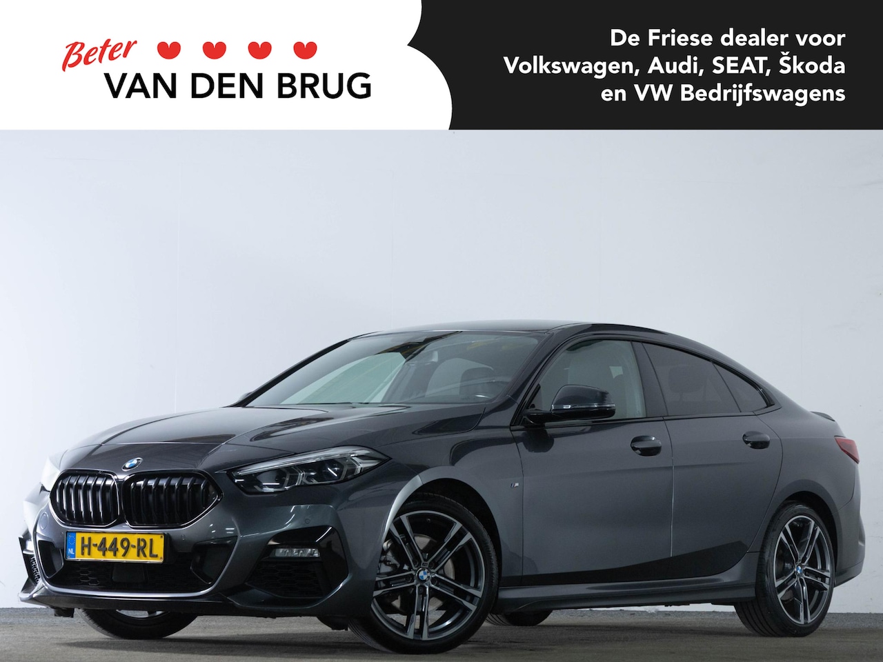 BMW 2-serie Gran Coupé - 218i 140 PK M-Sport | LED | Navigatie | Ambiance Verlichting | Stoelverwarming | 18 Inch V - AutoWereld.nl