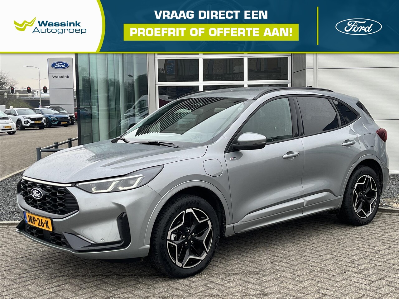 Ford Kuga - 2.5 PHEV 243pk e-CVT ST-Line | Winterpack | Achterbank verwarmbaar | Elektrische trekhaak - AutoWereld.nl