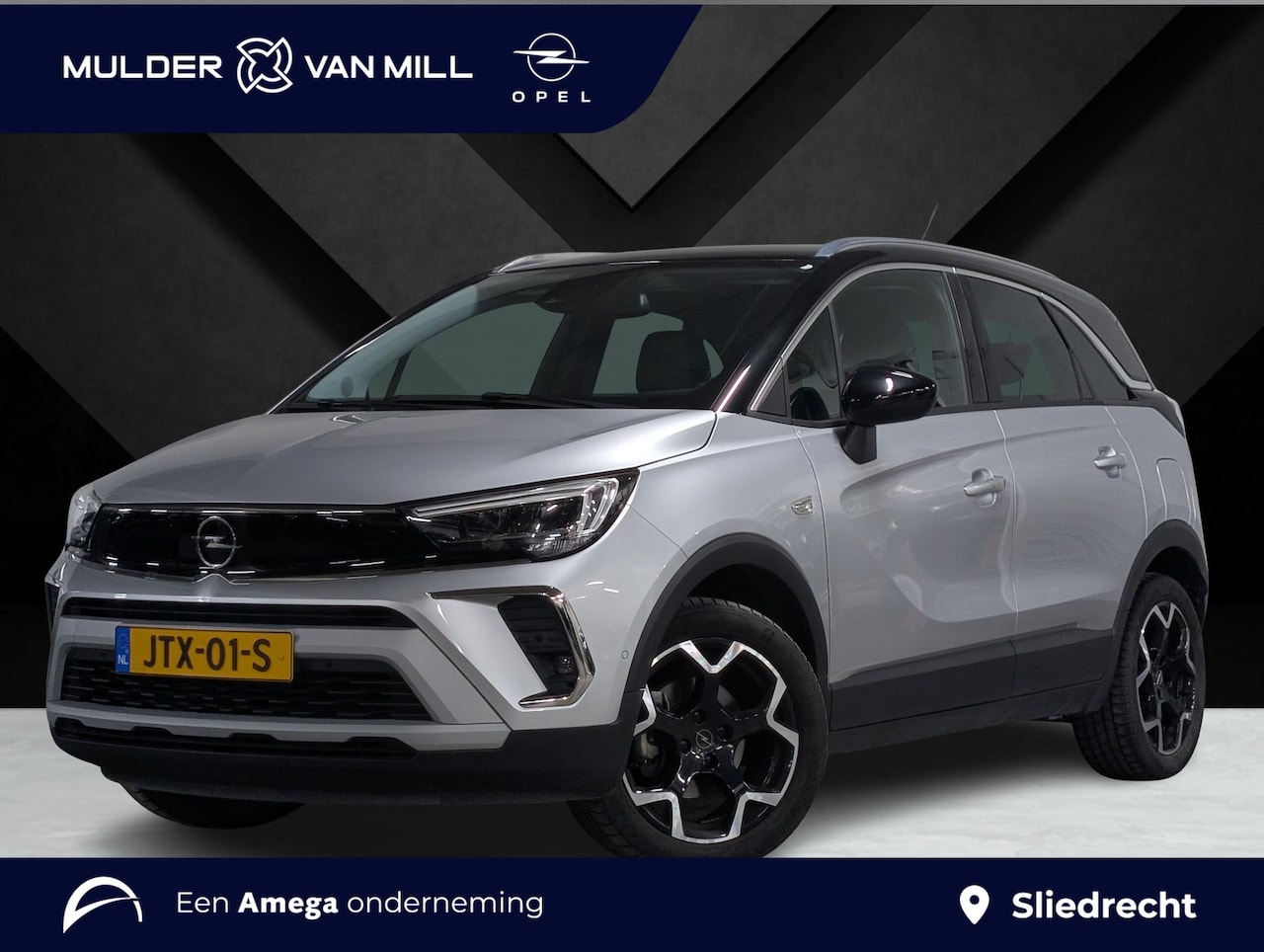 Opel Crossland - Ultimate 1.2 Turbo 110pk | 180° CAMERA+SENSOREN | ALCANTARA/LEDER | AGR-STOELEN | NAVI | D - AutoWereld.nl