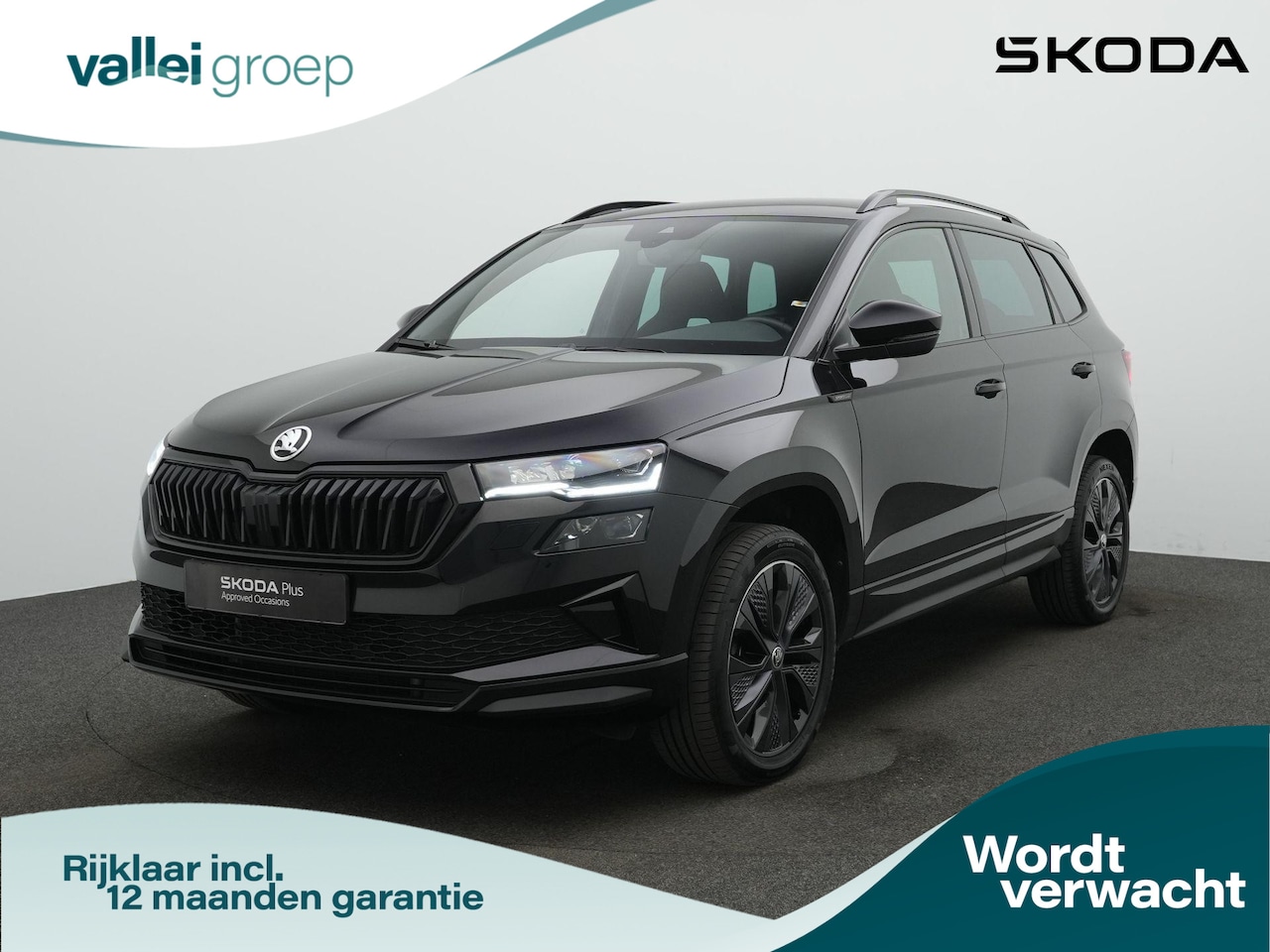 Skoda Karoq - 1.5 TSI ACT 150 pk DSG Sportline | Matrix LED | Stuur-/stoelverwarming | Adaptive Cruise | - AutoWereld.nl