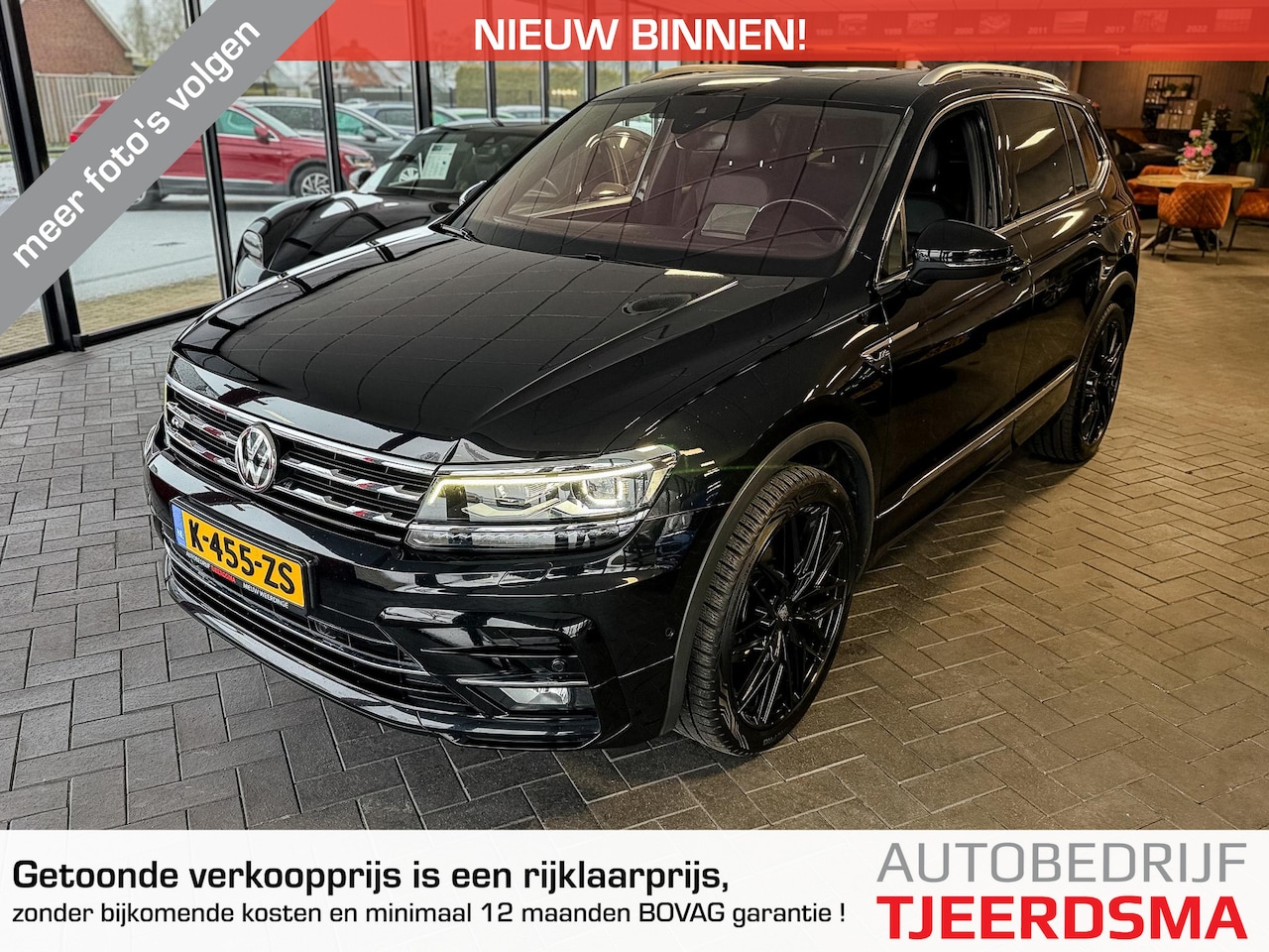 Volkswagen Tiguan Allspace - 1.5 TSI Highline Business R Line | Trekhaak | Schuif/ Kantel | Leder | Virtual Cockpit | O - AutoWereld.nl