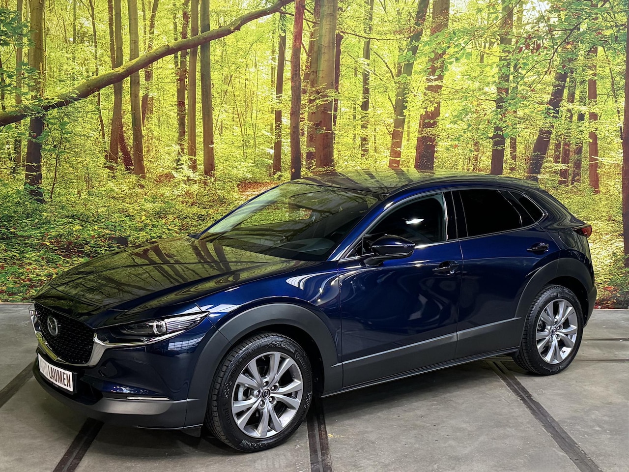 Mazda CX-30 - 2.0 e-SkyActiv-G M Hybrid Comfort Automaat 18 inch Navi Camera DAB Rijstrook Dodehoek BOSE - AutoWereld.nl