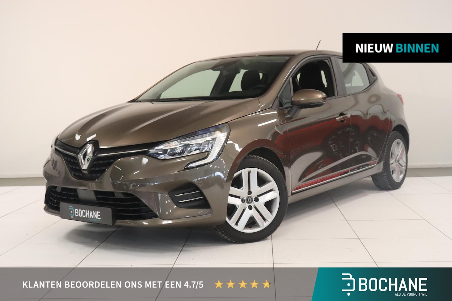 Renault Clio - 1.0 TCe Zen | Airco | Parkeersensor | Navigatie | AppleCarplay AndroidAuto | Cruise contro - AutoWereld.nl