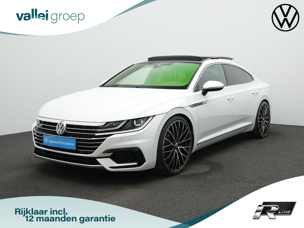 Volkswagen Arteon - 1.5 TSI 150 pk DSG Business R / R-Line | Panoramadak | Leder/alcantara | Stoelverwarming | - AutoWereld.nl