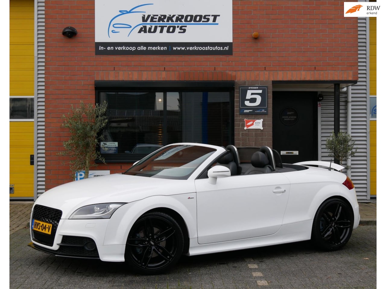 Audi TT Roadster - 2.0 TFSI quattro s-line. stoelverwarming. navi. leder - AutoWereld.nl