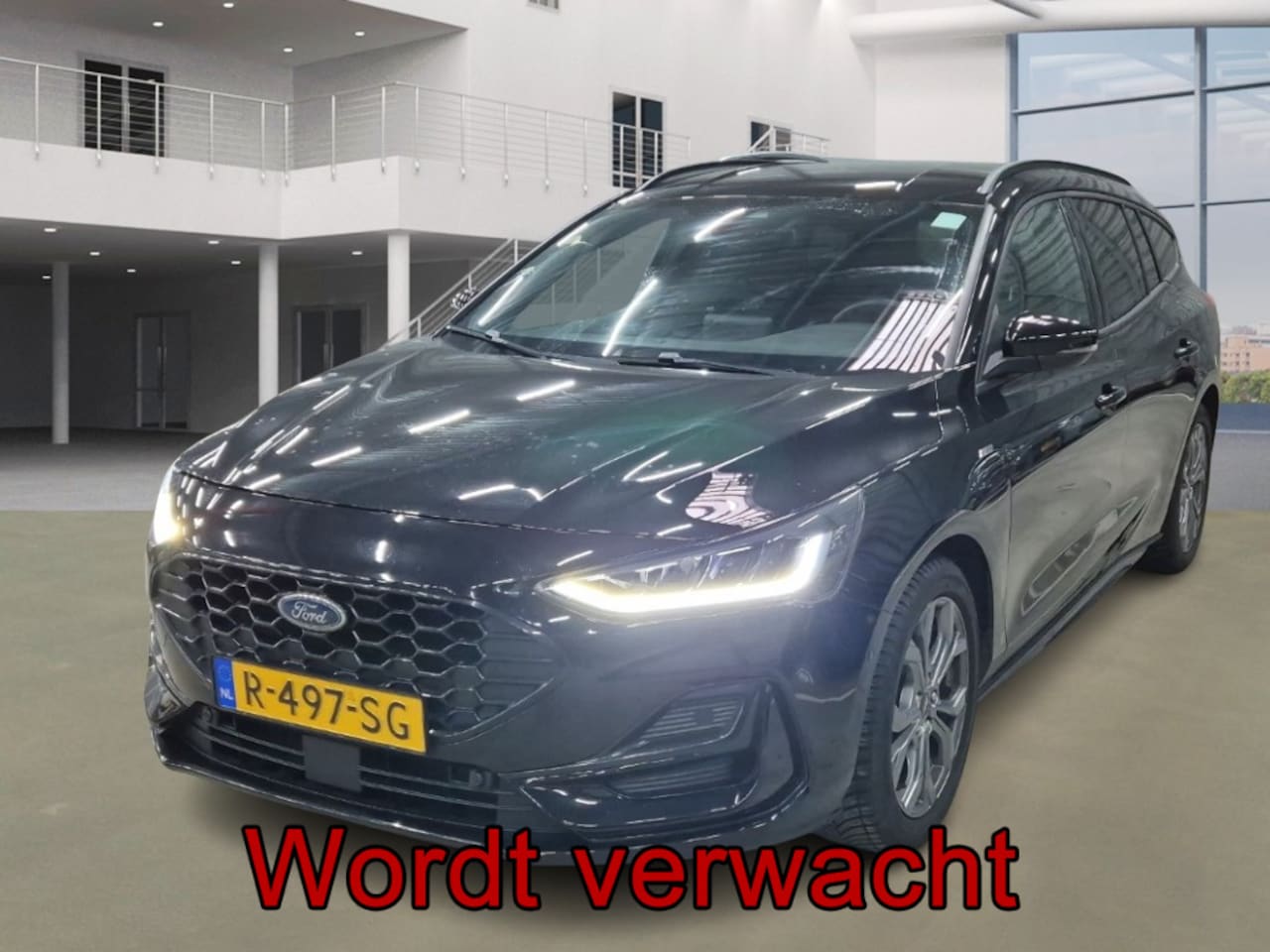 Ford Focus Wagon - 1.0 EcoBoost Hybrid ST Line 1.0 EcoBoost Hybrid ST Line, Camera, Cruise, NL/NAP! - AutoWereld.nl
