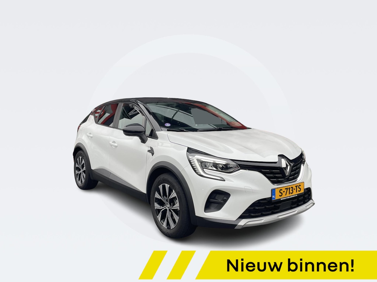 Renault Captur - 1.6 E-Tech full hybrid 145 evolution / ACHTERUITRIJCAMERA / PARKEERSENSOREN / PACK LOOK / - AutoWereld.nl