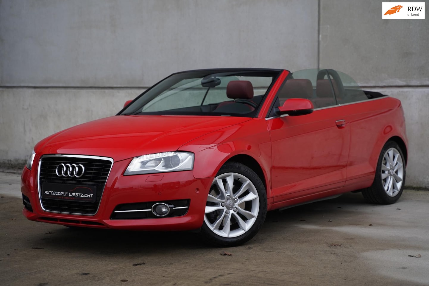 Audi A3 Cabriolet - 2.0 TFSI 200pk Automaa, Leder, Led, Navigatie - AutoWereld.nl
