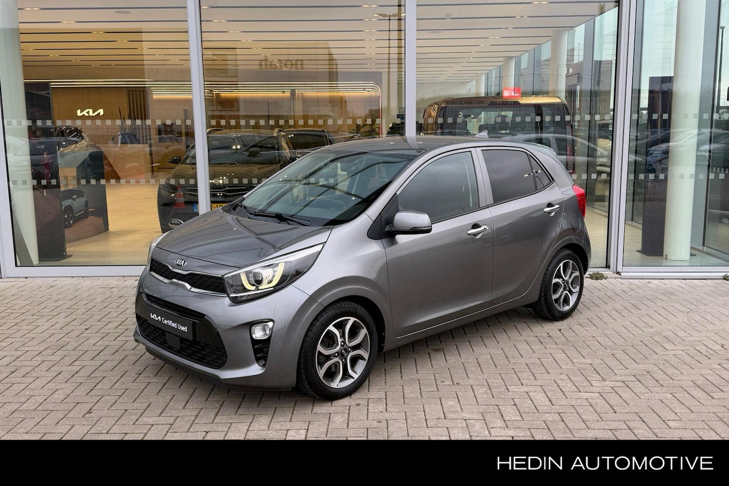 Kia Picanto - 1.0 DPi DynamicPlusLine | AUTOMAAT | Airconditioning | Cruise control | Bluetooth | Stuurb - AutoWereld.nl