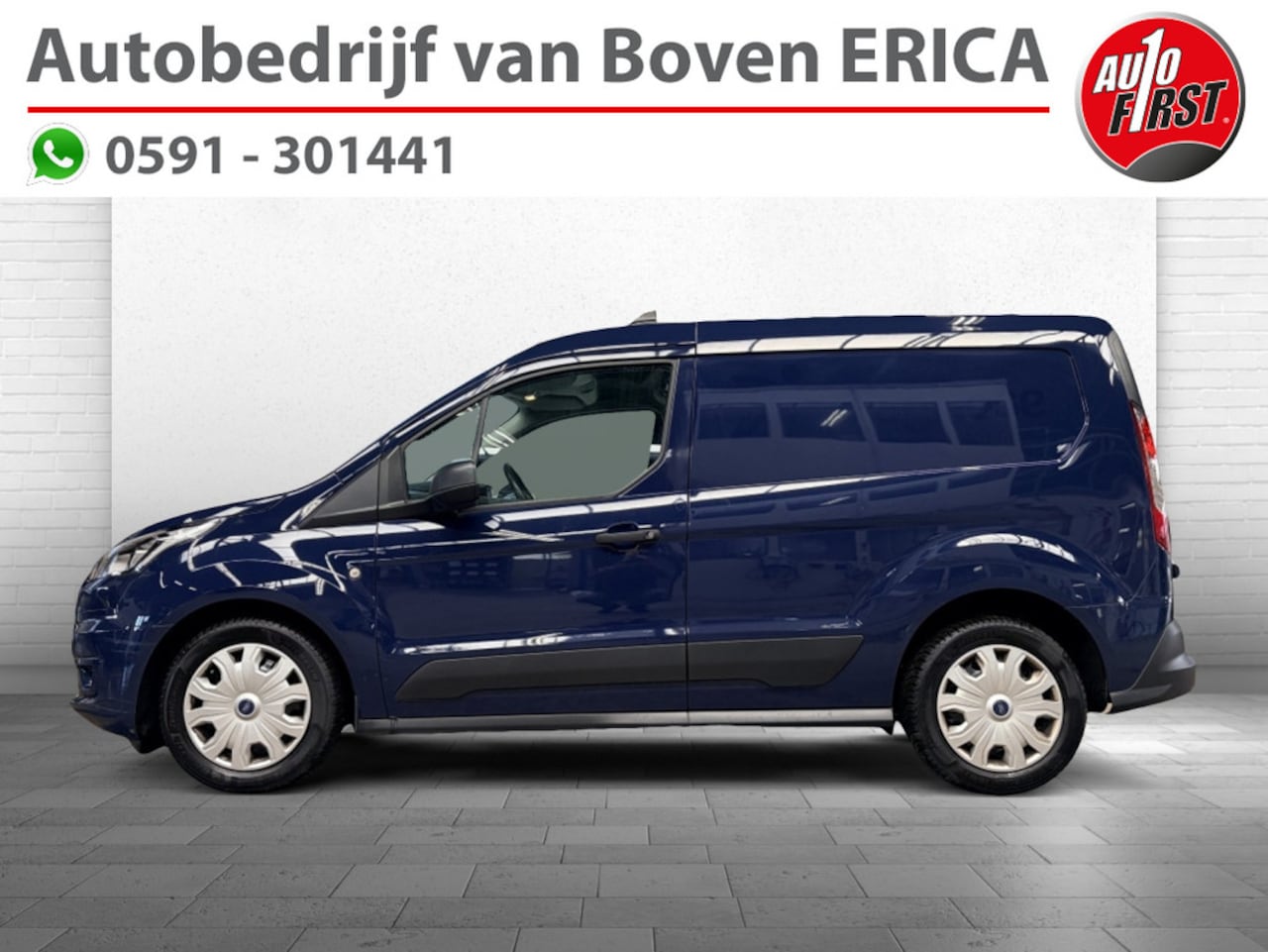 Ford Transit Connect - 1.5 EcoBlue L1 Trend Automaat Cruise Clima BT tel Trekhaak - AutoWereld.nl