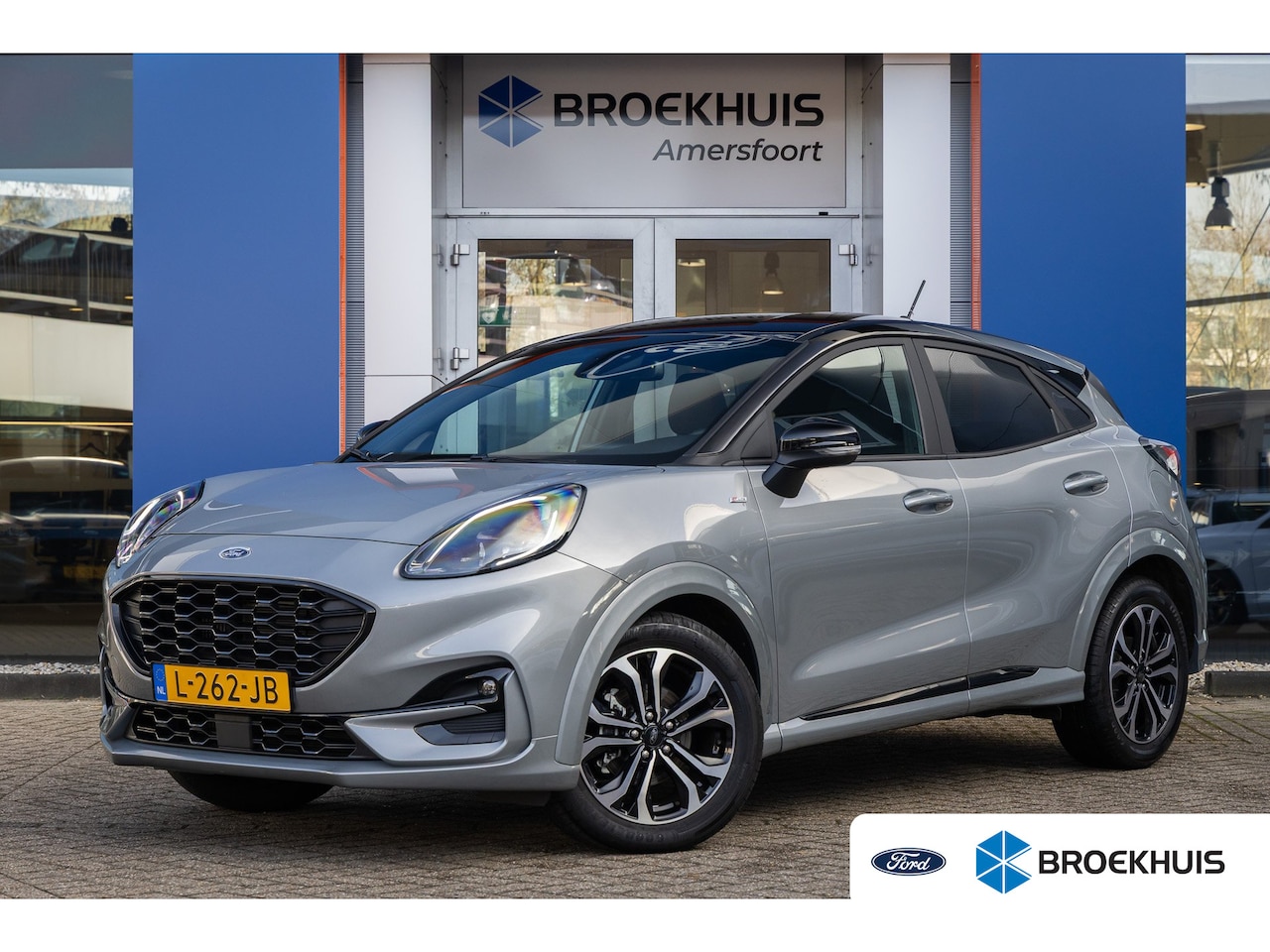 Ford Puma - 1.0 EcoBoost Hybrid ST-Line | Trekhaak | Stoel/stuur/voorruit verwarming | Zwart dak | App - AutoWereld.nl