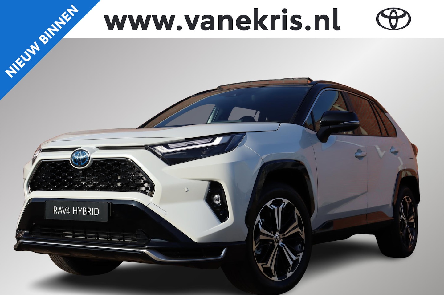 Toyota RAV4 - 2.5 Plug-in Hybrid AWD Bi-Tone Plus, Panodak , Direct leverbaar en Extra Inruilvoordeel! - AutoWereld.nl