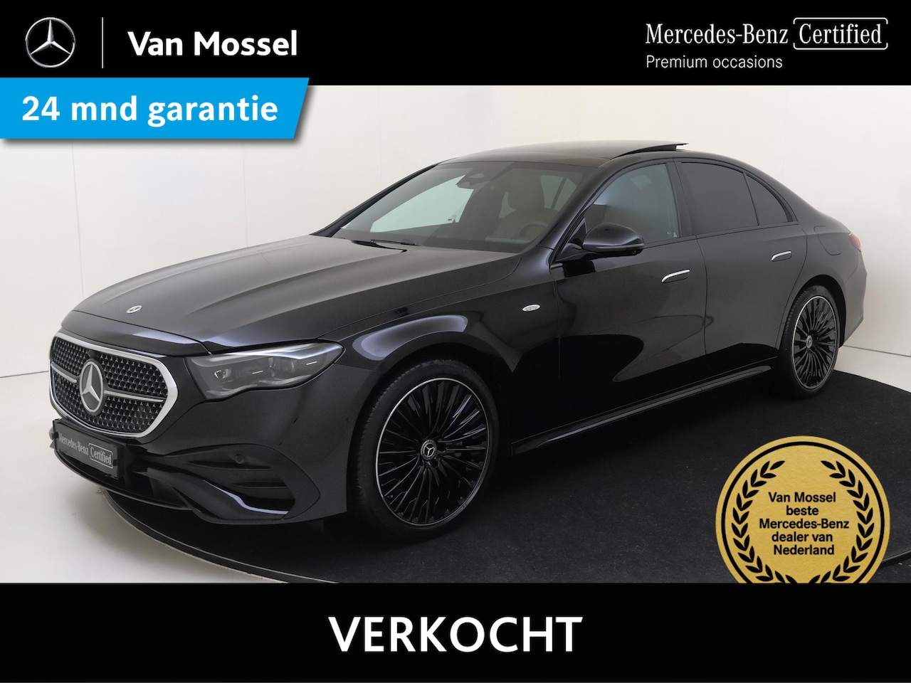 Mercedes-Benz E-klasse - 300 e Sport Edition AMG /Panoramadak /20 Inch /360 Camera /Nightpakket - AutoWereld.nl