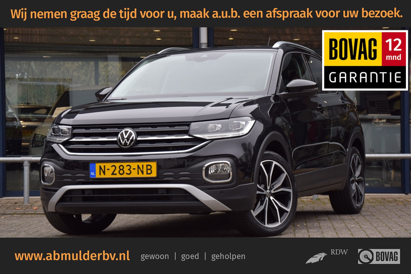 Volkswagen T-Cross - 1.0 TSI 110PK Style Executive Advance DSG Automaat | Org. NL | BOVAG Garantie | 18'' Velge - AutoWereld.nl