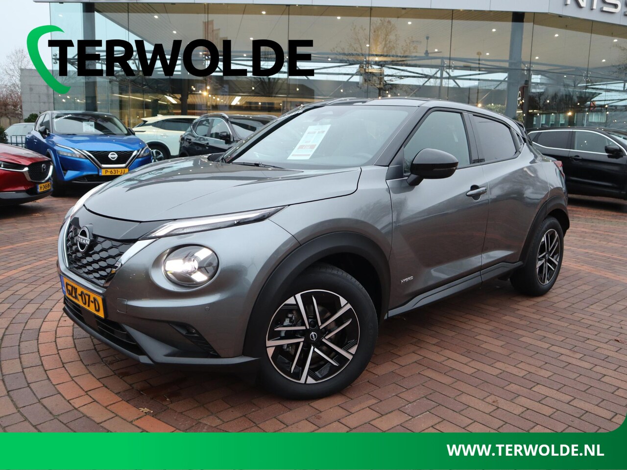 Nissan Juke - 1.6 Hybrid N-Connecta | Navigatie | Parkeercamera | - AutoWereld.nl