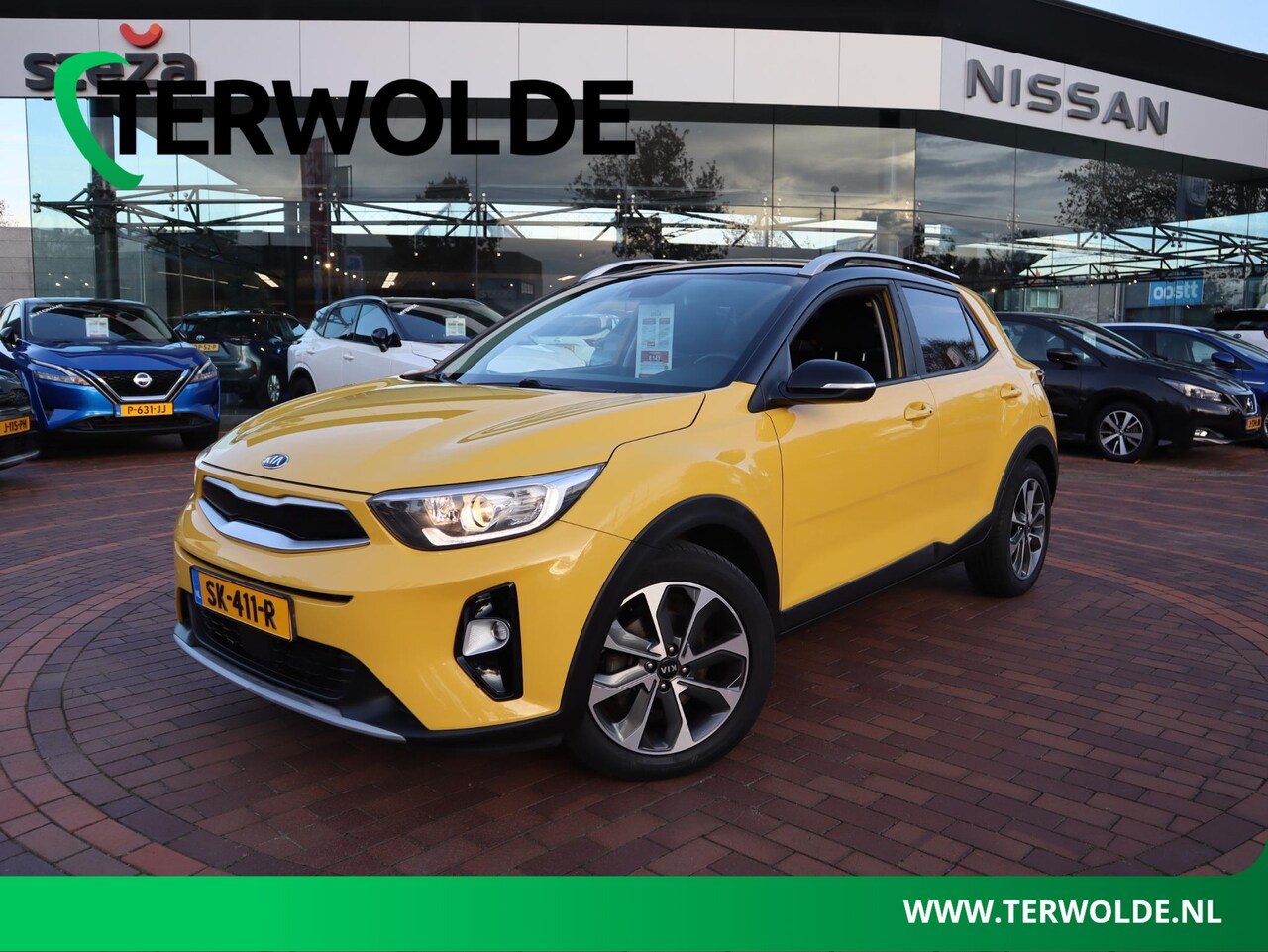 Kia Stonic - 1.0 T-GDi DynamicLine | Parkeercamera | Navigatie | - AutoWereld.nl