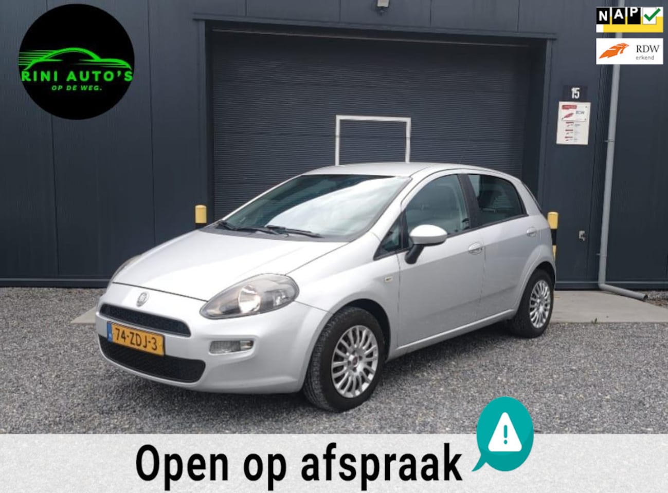Fiat Punto Evo - 1.3 M-Jet Easy 1.3 M-Jet Easy, NAP, ZUINIG, AIRCO - AutoWereld.nl