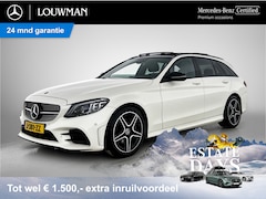 Mercedes-Benz C-klasse Estate - 180 Business Solution AMG AMG Line | Night Pakket | Panorama Schuif-Kanteldak | Parkeerpak
