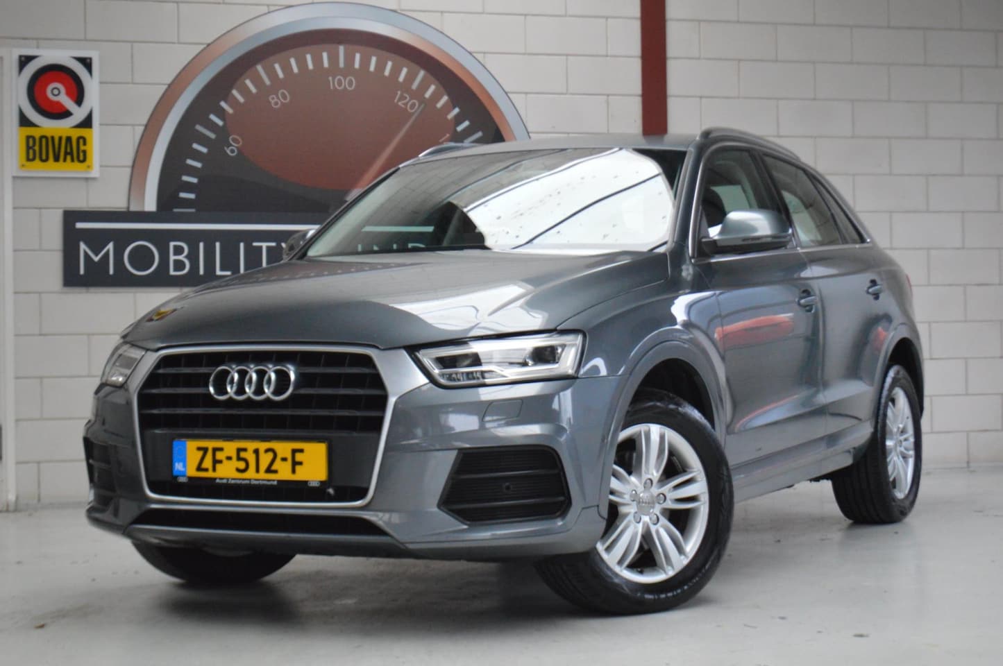 Audi Q3 - 2.0 TDI quattro 2.0 TDI Quattro, LED, PANO, NAVI, BOSE, Dealeronderh - AutoWereld.nl