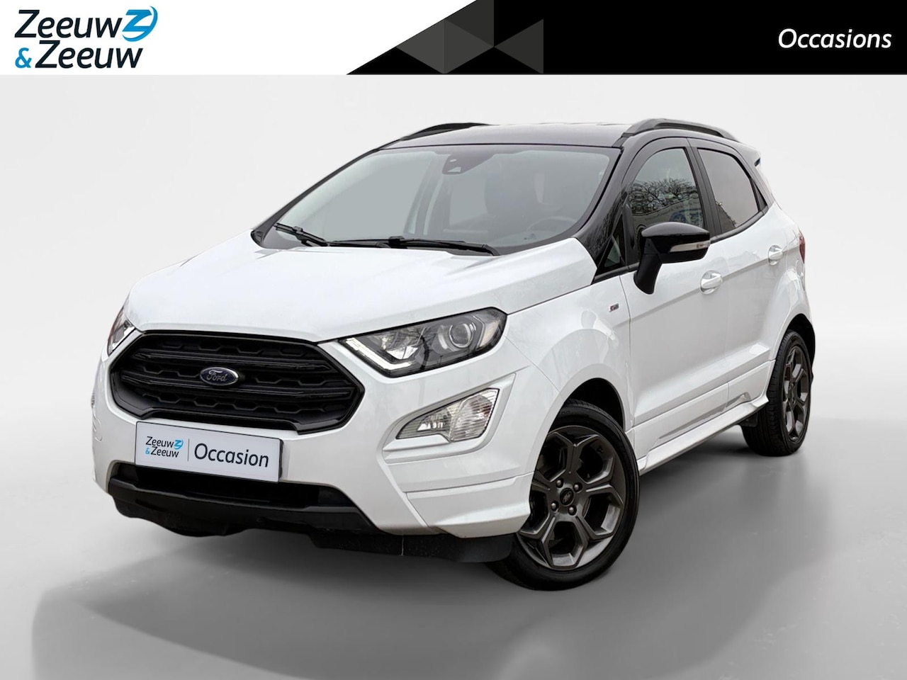 Ford EcoSport - 1.0 EcoBoost ST-Line | Winter Pack | Zwart Dak | Climate Control | Parkeersensoren | Cruis - AutoWereld.nl