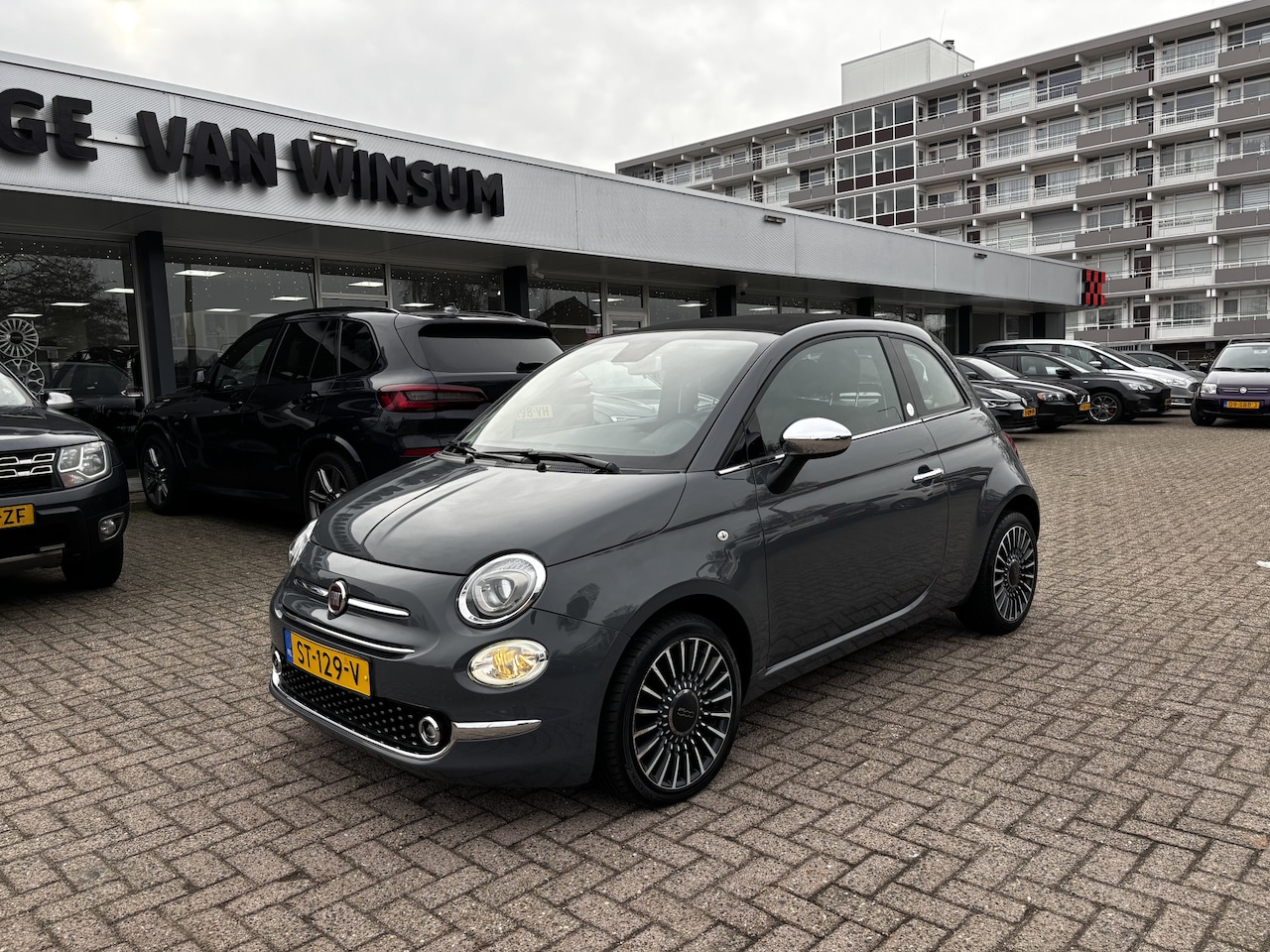 Fiat 500 C - 0.9 TwinAir Turbo Mirror Pdc Lmv Klima Cruise Applecarplay Nap - AutoWereld.nl