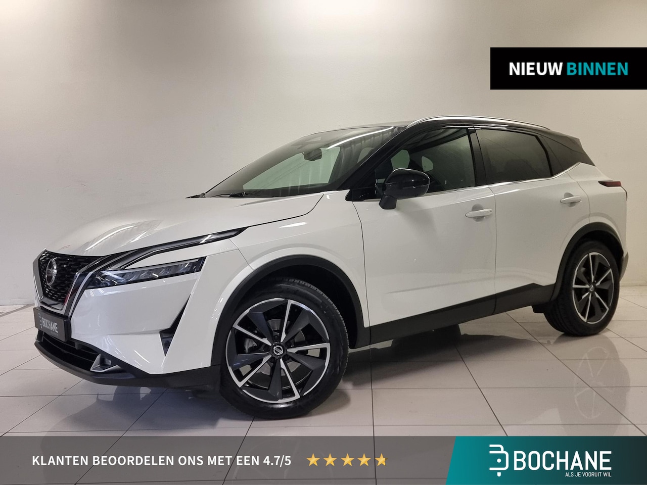 Nissan Qashqai - 1.3 MHEV Xtronic Tekna | BOSE Audio | Trekhaak | Panoramadak | - AutoWereld.nl
