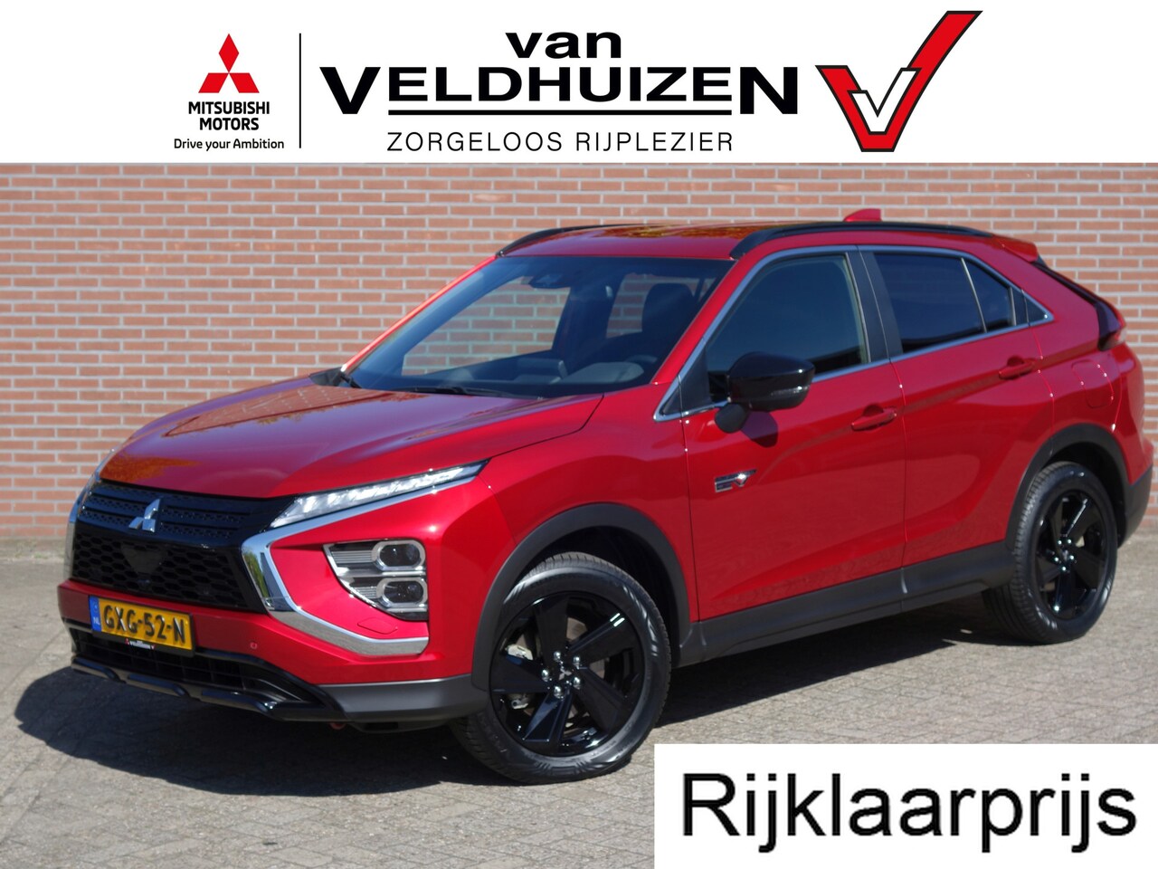 Mitsubishi Eclipse Cross - 2.4 PHEV Black Edition | adaptieve cruise | 360° camera| all-season banden - AutoWereld.nl