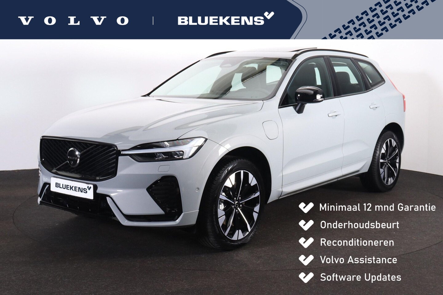 Volvo XC60 - T6 Recharge AWD Ultra Dark - Panorama/schuifdak - IntelliSafe Assist & Surround - 360º Cam - AutoWereld.nl