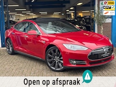 Tesla Model S - 85 Base 2014 Rood PANO NAVI Free Supercharge