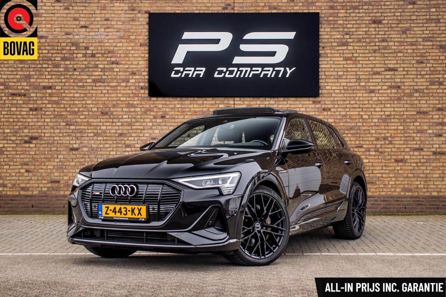 Audi e-tron - 50 quattro S edition 71 kWh, Leder, Luchtvering - AutoWereld.nl