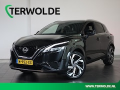 Nissan Qashqai - 1.3 MHEV Tekna | Panoramadak | Stoel-, Stuur & Voorruitverw. | Trekhaak | 20" velgen |