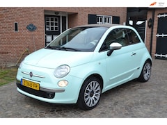 Fiat 500 C - 1.2 Lounge - Cabriotop - Airco - Velgen - Parkeersensoren - El.Ramen - Radio/cd+stuurbed.+