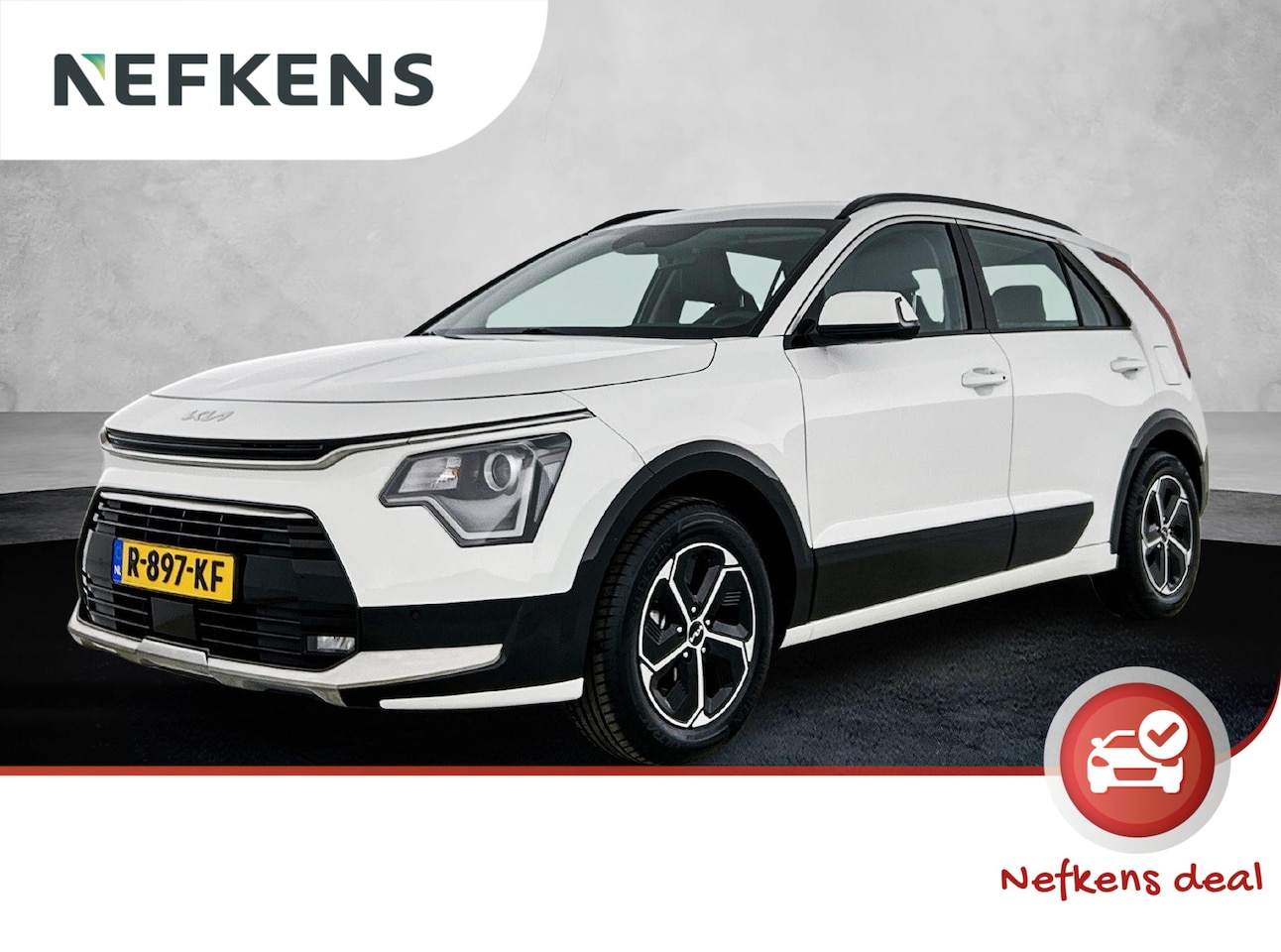 Kia Niro - 1.6 Hybrid DynamicLine 140pk Automaat | 1ste Eigenaar | Navigatie | Climate Control | Adap - AutoWereld.nl