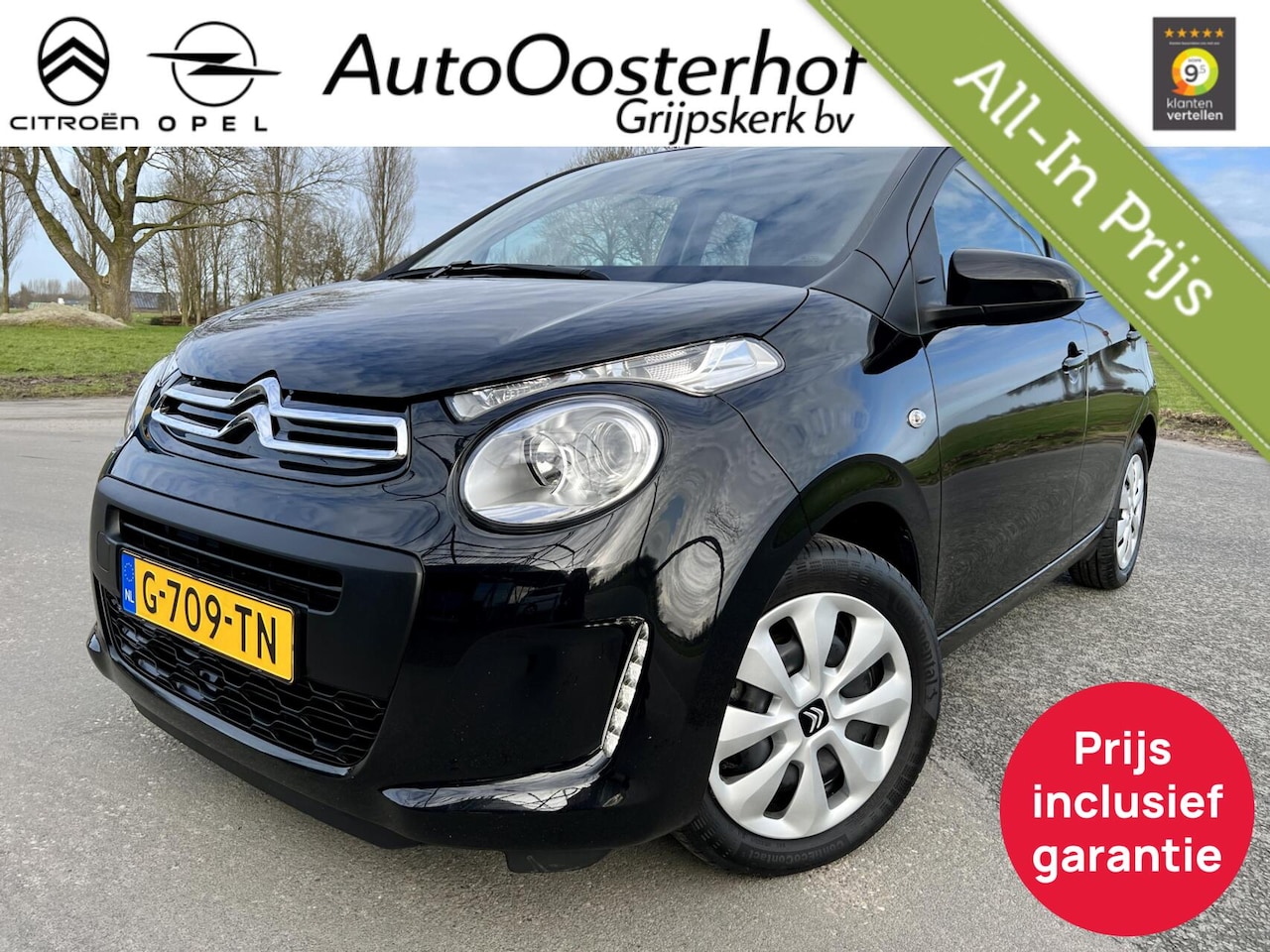 Citroën C1 - 5drs Feel Airco/Bluetooth All-in Prijs - AutoWereld.nl
