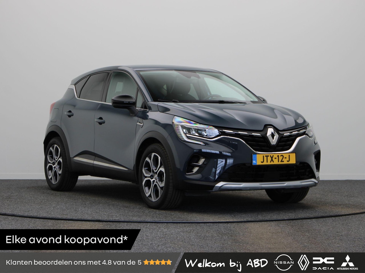 Renault Captur - 1.6 E-Tech Hybrid 145 Techno | Achteruitrijcamera | Parkeersensoren voor en achter | Navig - AutoWereld.nl
