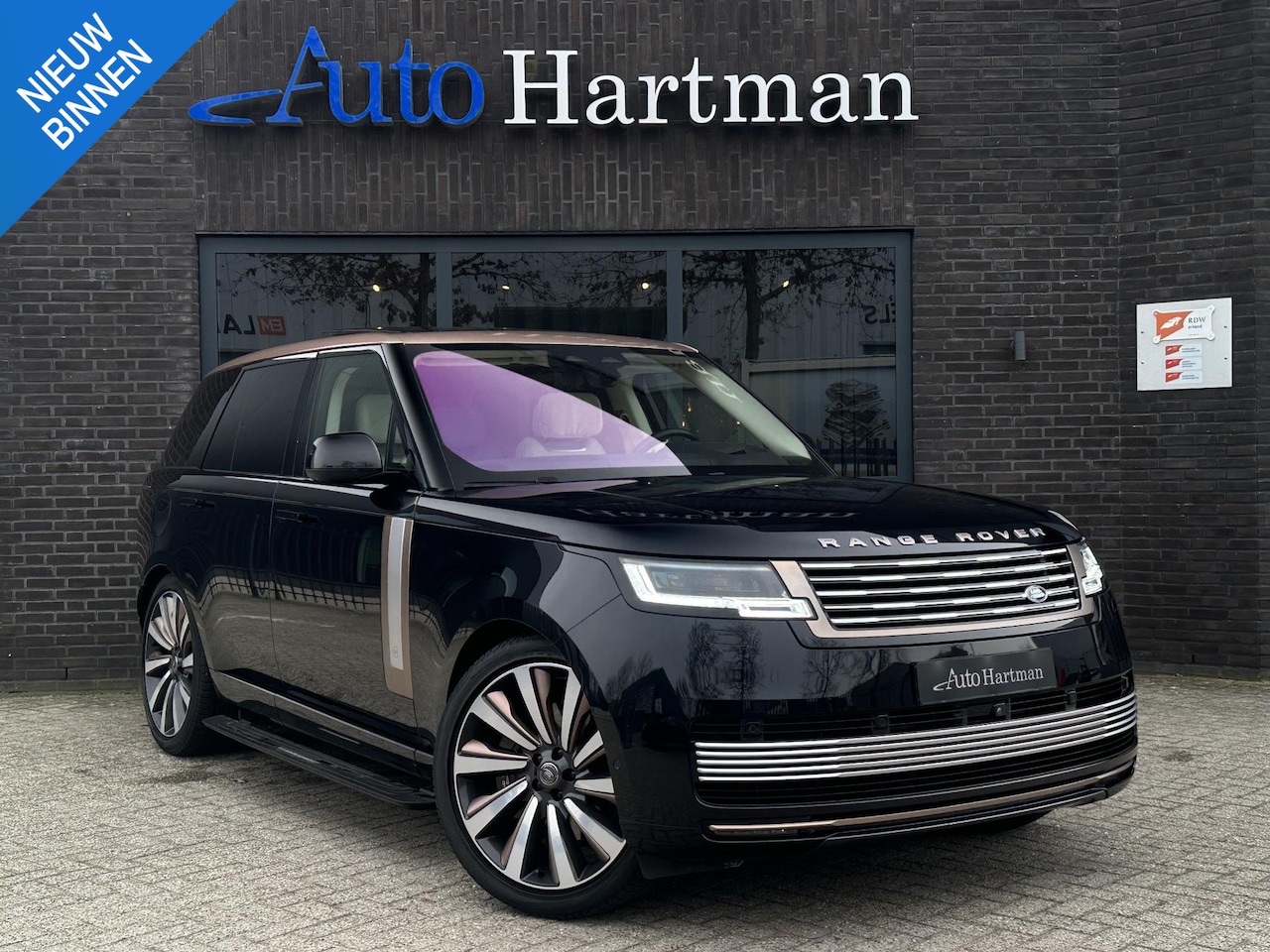 Land Rover Range Rover - 4.4 P530 SV LigurianBlackSV|MASSAGE|MERIDIANSIGN|COOLING|LEATHERPACK - AutoWereld.nl