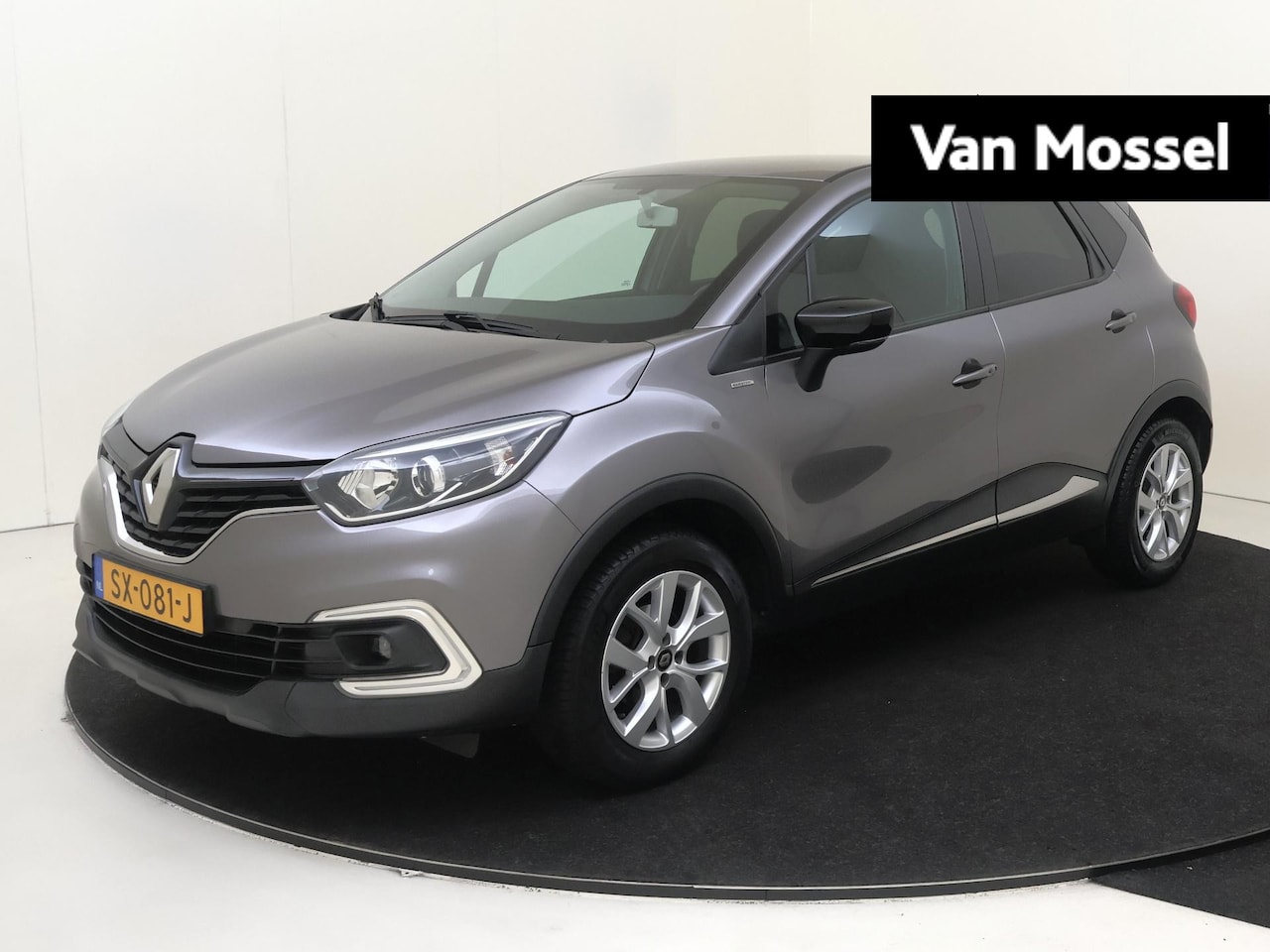 Renault Captur - 0.9 TCe Limited airco | cruise control | lichtmetalen velgen 16" ||navigatiesysteem full m - AutoWereld.nl