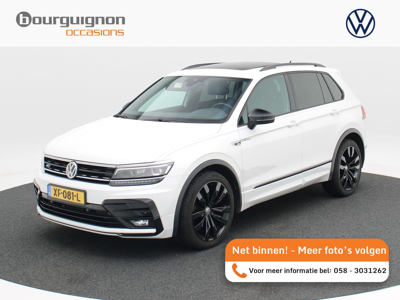 Volkswagen Tiguan - 1.5 TSi 150 Pk Automaat R-Line | Black Style | Panoramadak | Adaptive Cruise | Climate Con - AutoWereld.nl