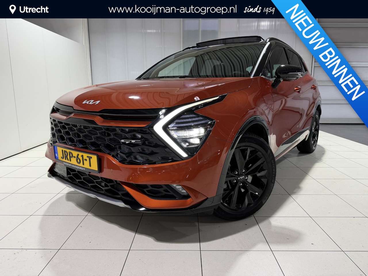 Kia Sportage - 1.6 T-GDi Hybrid GT-Line 1.6 T-GDi Hybrid GT-Line , Stoel en Stuur verwarming, Schuif kantel dak, Apple Carplay/And - AutoWereld.nl