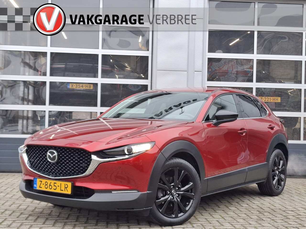 Mazda CX-30 - 2.0 e-SkyActiv-G M Hybrid Homura | Navigatie/Android/Apple Carplay | LM Velgen 18" | Voors - AutoWereld.nl