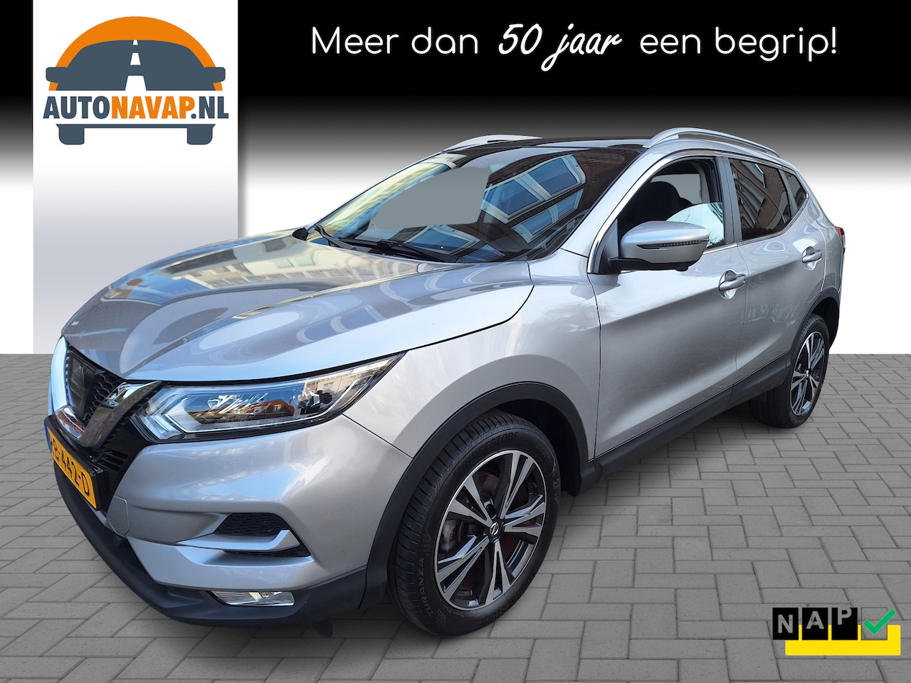 Nissan Qashqai - 1.2 N-Connecta /360° Camera/Navi/Clima/1e Eig/Panorama/Garantie - AutoWereld.nl