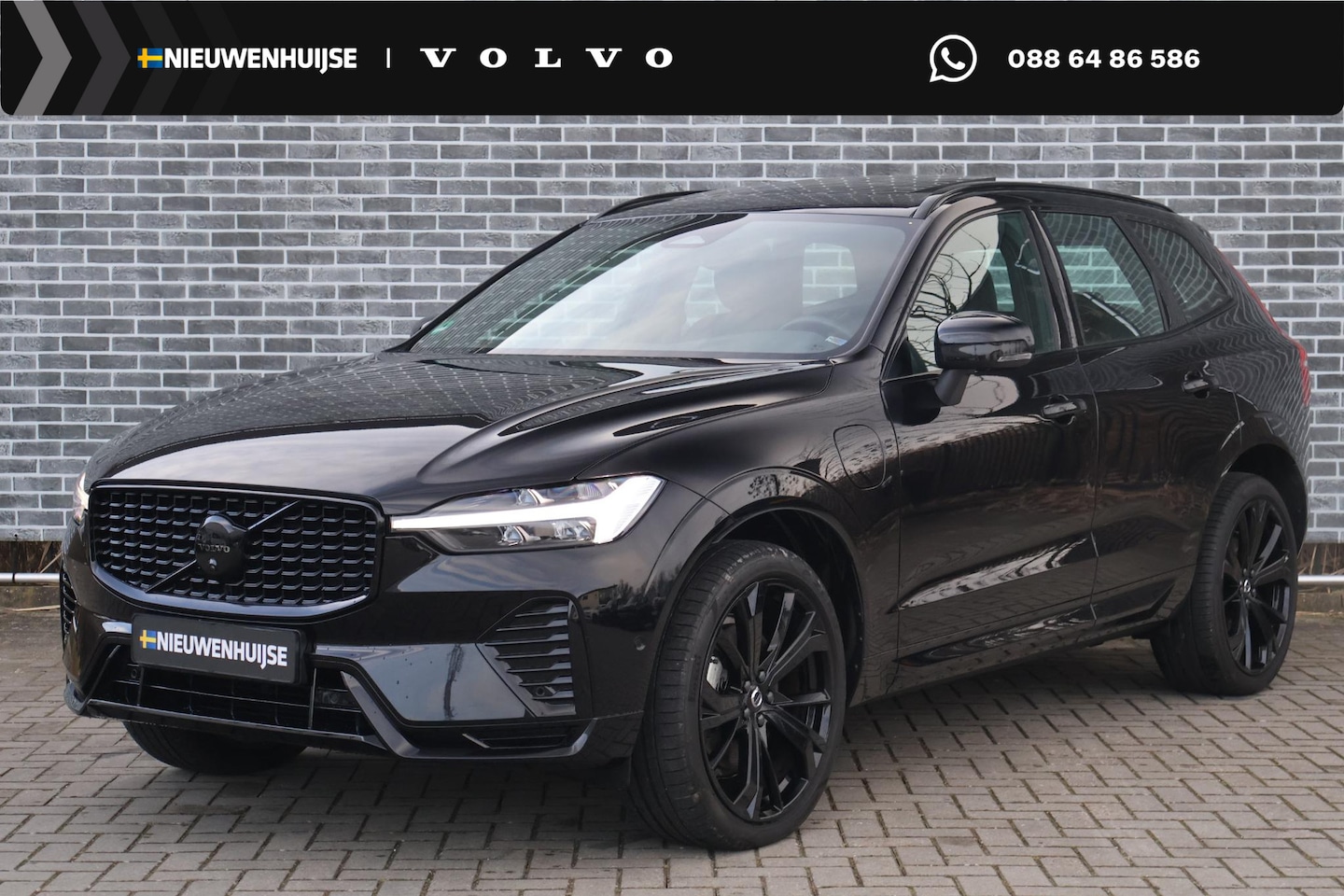 Volvo XC60 - 2.0 T8 Plug-in hybrid AWD Plus Black Edition | Adaptieve Cruise Control | Panoramadak | St - AutoWereld.nl
