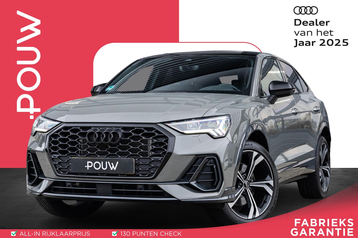 Audi Q3 Sportback - 45 TFSIe 245pk Edition | Panoramadak | Keyless | Elektrische Achterklep | Achteruitrijcame - AutoWereld.nl