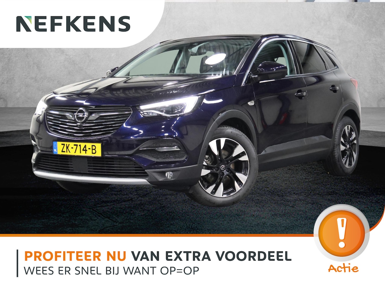 Opel Grandland X - SUV Innovation 130PK | 1ste eigenaar | Navigatie | Panoramadak | Rondomzicht Camera | LED - AutoWereld.nl