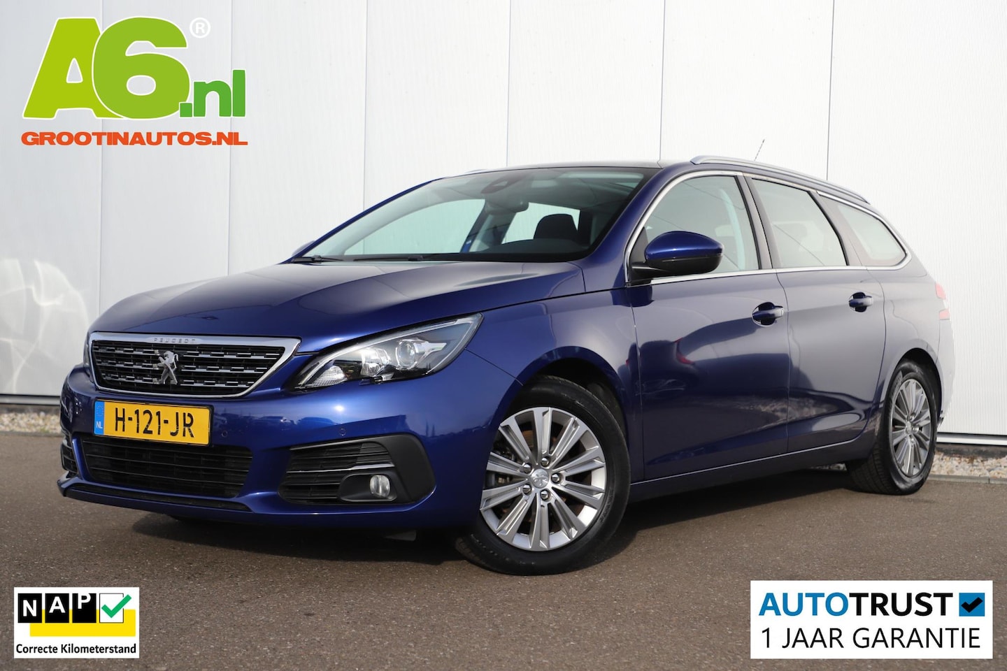 Peugeot 308 SW - 1.5 BlueHDi Allure Trekhaak Panoramadak Navigatie 16 inch LMV Carplay Android LED - AutoWereld.nl