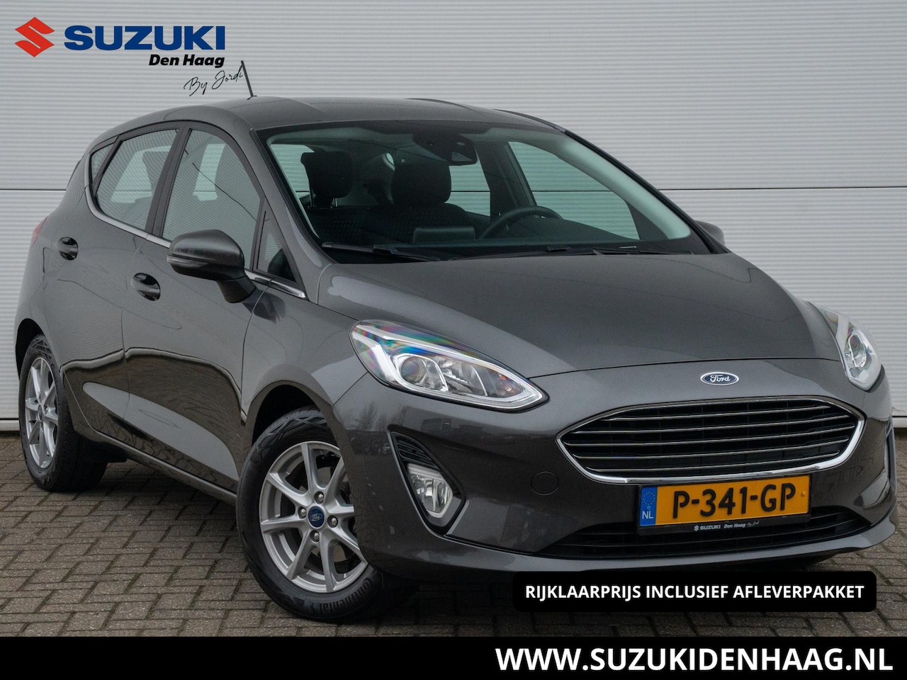 Ford Fiesta - 1.0 EcoBoost Hybrid Titanium X| Airco | Apple Carplay | Cruise control | Lichtmetalen velg - AutoWereld.nl