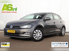Volkswagen Polo - 1.0 TSI Comfortline Bruin Leder Virtual Navigatie Carplay Android Adaptive Cruise LED